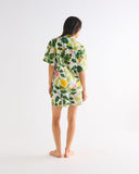 Kip & Co Wander Adult Organic Cotton Short Sleeve Shirt & Short Pyjama Set