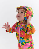 Kip & Co Follow The Sun Yellow Baby Long Sleeve Zip Bathers