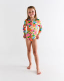 Kip & Co Follow The Sun Yellow Long Sleeve Bathers