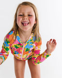 Kip & Co Follow The Sun Yellow Long Sleeve Bathers