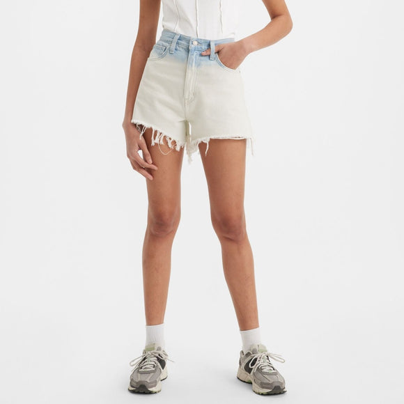 Levis Womens High Waisted Mom Shorts - Crack of Dawn