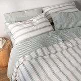 Canningvale Modella Oxford Stripe Sheet Set - Gum