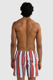ORTC Hamelin Stripe Swim Shorts -  Red - Sizes L & XL