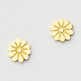Martha Jean Olearia Studs - Gold