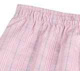 Bowral Boxer Shorts - Prince of Wales Pink Check