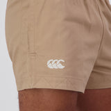 CANTERBURY MENS RETRO ON FIELD SHORT - TAUPE