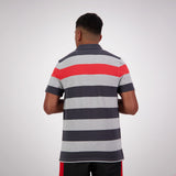 Canterbury Mens Engineered Stripe Polo - Classic Marle