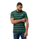 Canterbury Mens Yarn Dye Stripe SS Polo - Forest