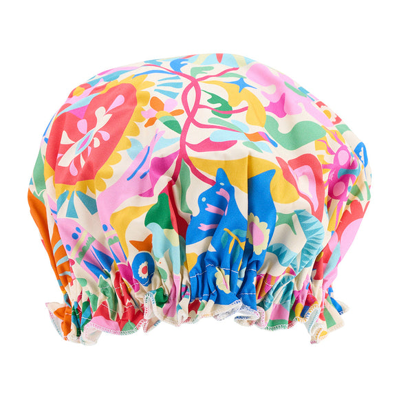 Annabel Trends Cotton Shower Cap - Fiesta