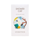 Annabel Trends Cotton Shower Cap - White Cockatoos