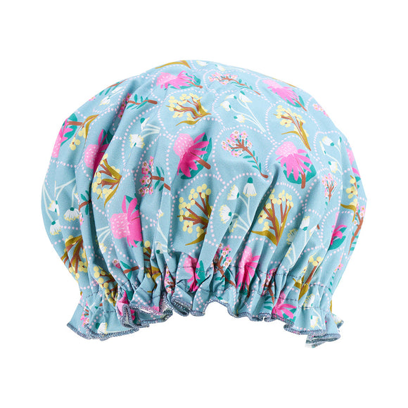 Annabel Trends Cotton Shower Cap - Wildflower