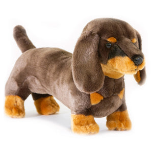 FurTastic Stretch - Chocolate and tan Dachshund Size 36cm/14"