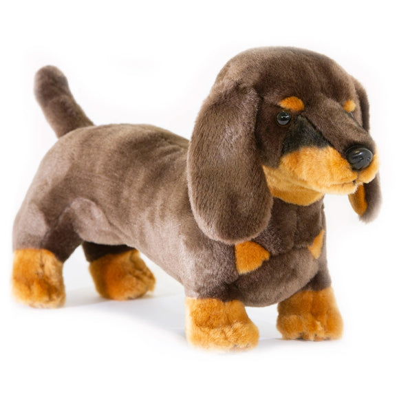 FurTastic Stretch - Chocolate and tan Dachshund Size 36cm/14