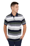 Thomas Cook Mens Zak 1 Pocket SS Polo - Dark Green/Navy