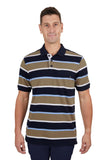 Thomas Cook Mens Troy 1 Pocket SS Polo - Navy/Tan