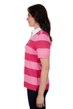 Thomas Cook Womens Bella SS Polo - Pink/Red