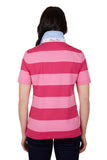 Thomas Cook Womens Bella SS Polo - Pink/Red