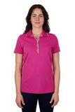 Thomas Cook Womens Sasha SS Polo - Berry