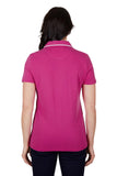 Thomas Cook Womens Sasha SS Polo - Berry