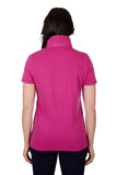 Thomas Cook Womens Sasha SS Polo - Berry