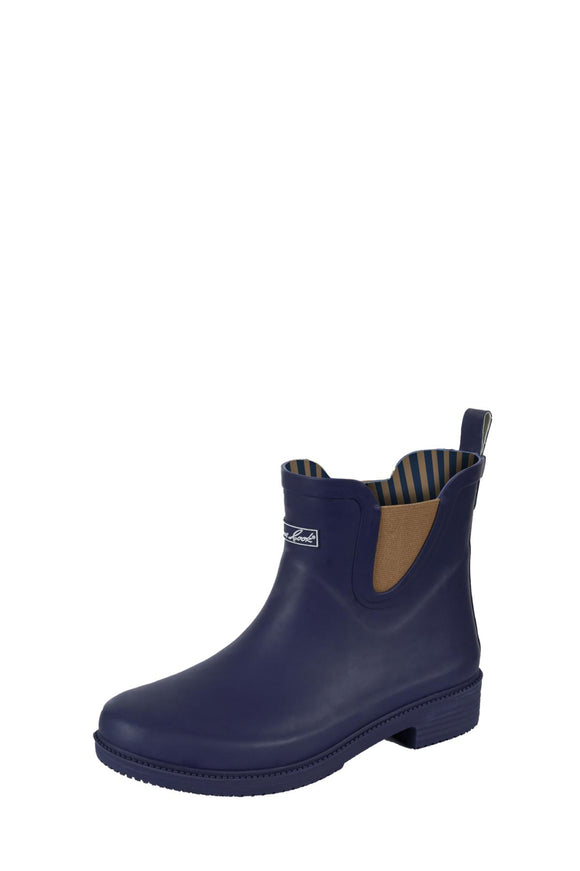Thomas Cook Wynyard Jersey Gumboot - Navy/Tan