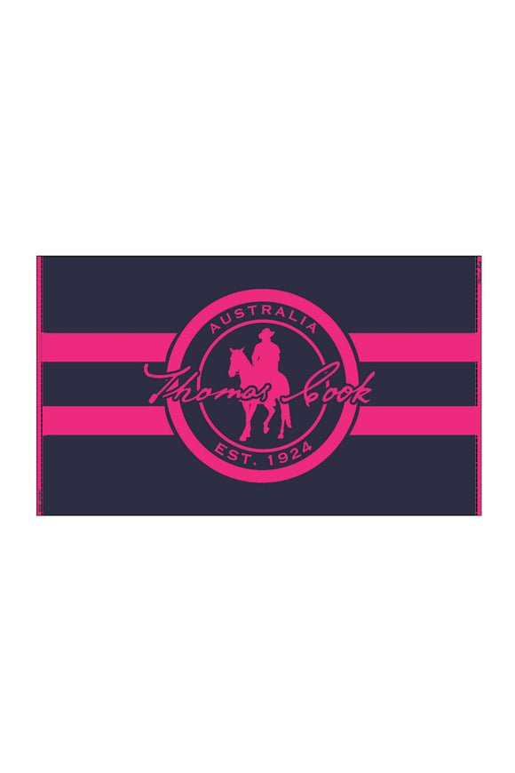 Thomas Cook Logo Towel Navy/Pink
