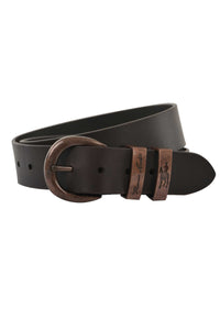 Thomas Cook Copper Twin Keeper Belt - Brown