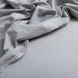 Canningvale Vintage Softwash Sheet Set - KSB Smokey Grey Melange