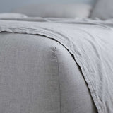 Canningvale Vintage Softwash Sheet Set - KSB Smokey Grey Melange
