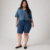 Levi's® Women's Shaping Bermuda Shorts (Plus Size)