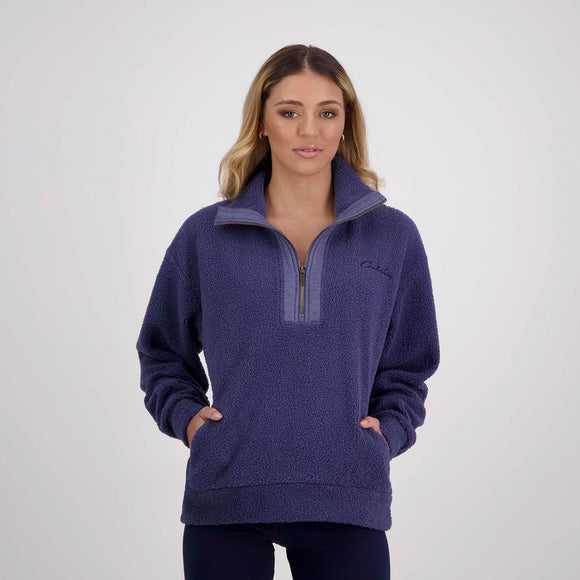 Canterbury Womens Scene Set 1/4 Zip - Indigo