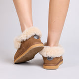 Emu Platinum Mintaro Slippers - Chestnut