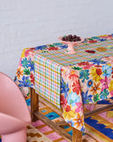 Kip & Co Sweet Flowers Tartan Table Runner One Size