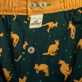 BILLYBELT Australian 100% Organic Cotton Boxer Shorts - Size M