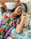 Kip & Co Spring In The Air Adult Organic Cotton Short Sleeve Shirt & Pant Pyjama Set
