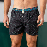 BILLYBELT Billy Black 100% Organic Cotton Boxer Shorts