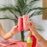 Annabel Trends - Sparkling Flute Red Stripe