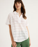 YARRA TRAIL HARMONY SHIRT WHITE - SIZE 14