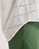 YARRA TRAIL HARMONY SHIRT WHITE - SIZE 14