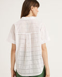 YARRA TRAIL HARMONY SHIRT WHITE - SIZE 14