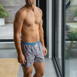 BILLYBELT Graffiti 100% Organic Cotton Boxer Shorts - Size L & XL