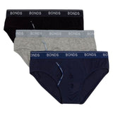 Bonds Mens Guyfront Briefs - 3pk