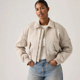 Levi's® Women's Bowie Cropped Bomber Jacket - Size XS