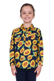 HARD SLOG KIDS ALLY H/PLKT LS SHIRT - Size 4