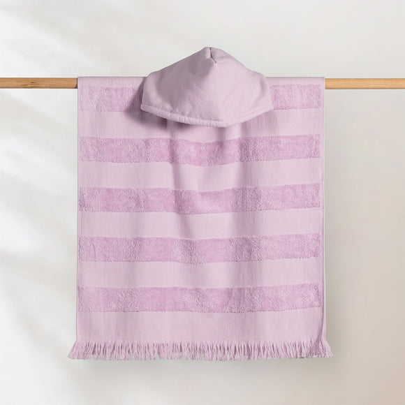 Canningvale Capresi Kids Hooded Beach Towel - Lilac