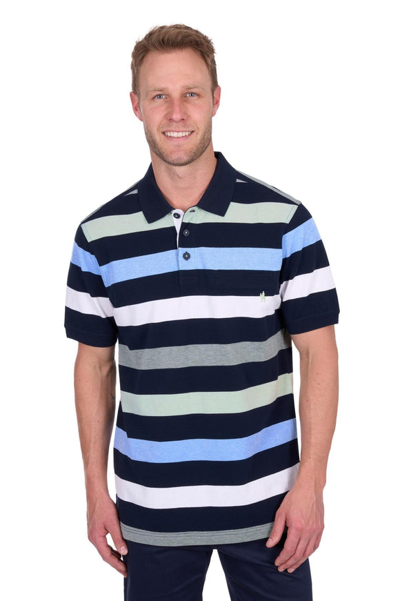 Thomas Cook Men’s Charles 1-Pocket Short Sleeve Polo