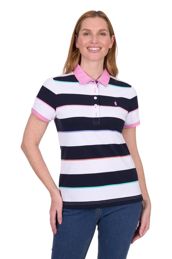 Thomas Cook Womens Gloria SS Polo - Multi