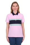 Thomas Cook Womens Felicia SS Polo - Pale Pink