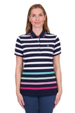 Thomas Cook Womens Katie SS Polo - Multi - Size 14