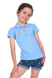 Thomas Cook Girl’s Daisy Short Sleeve Polo - Size 8